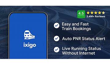 ixigo pnr status for Android - Download the APK from Habererciyes